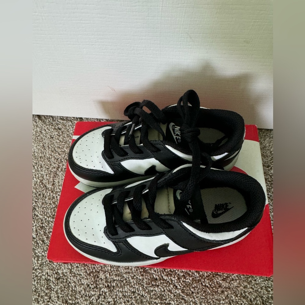 Toddler panda Nike dunk Low